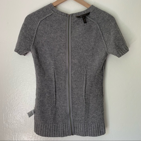 BCBG Max Azria Back Zipper Wool Sweater - size S - Picture 8 of 11